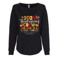 Family Thanksgiving 2024 Thanksgiving Crew Matching Group Womens California Wash Sweatshirt