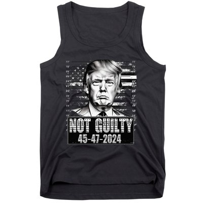 Free Trump 2024 Not Guilty Pro Republican Classic Tank Top