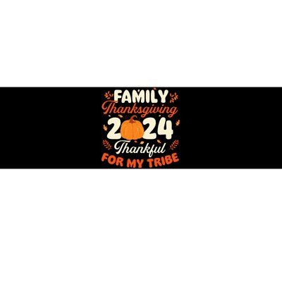 Family Thanksgiving 2024 Thanksgiving Day Fall Holiday Bumper Sticker