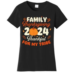 Family Thanksgiving 2024 Thanksgiving Day Fall Holiday Women's T-Shirt