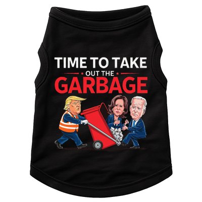 Funny Trump 2025 Time To Take Out Garbage Harris Biden Doggie Tank
