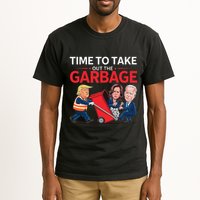 Funny Trump 2025 Time To Take Out Garbage Harris Biden Tall T-Shirt