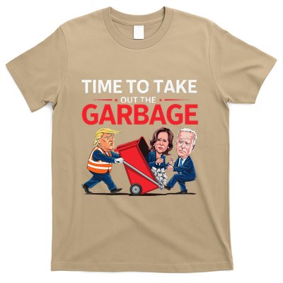 Funny Trump 2025 Time To Take Out Garbage Harris Biden T-Shirt
