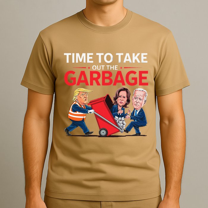 Funny Trump 2025 Time To Take Out Garbage Harris Biden T-Shirt