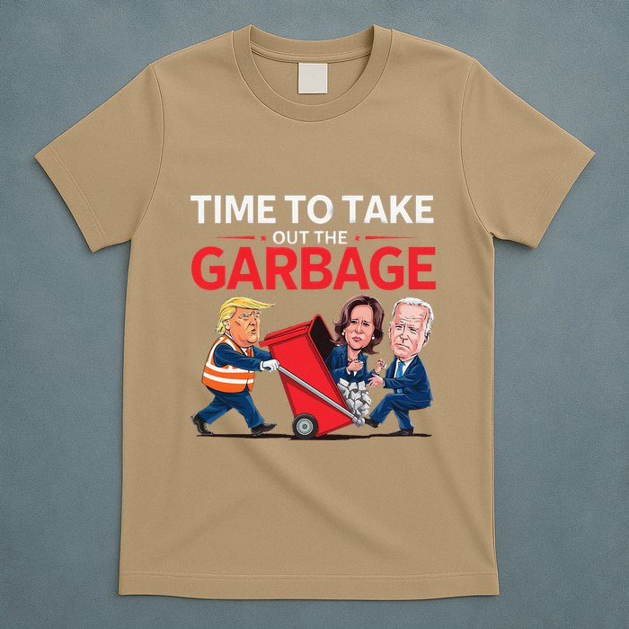 Funny Trump 2025 Time To Take Out Garbage Harris Biden T-Shirt