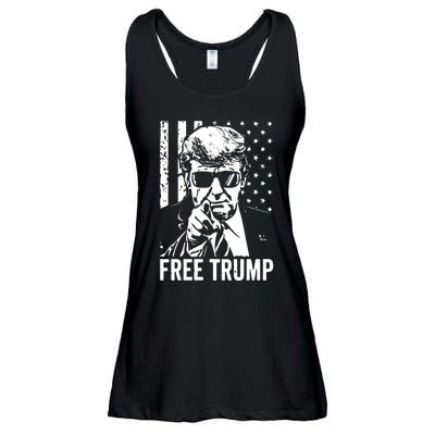 Free Trump 2024 Ladies Essential Flowy Tank