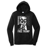 Free Trump 2024 Women's Pullover Hoodie