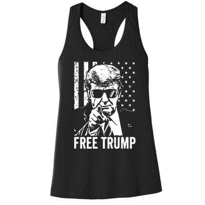 Free Trump 2024 Women's Racerback Tank