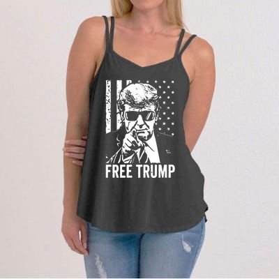 Free Trump 2024 Women's Strappy Tank