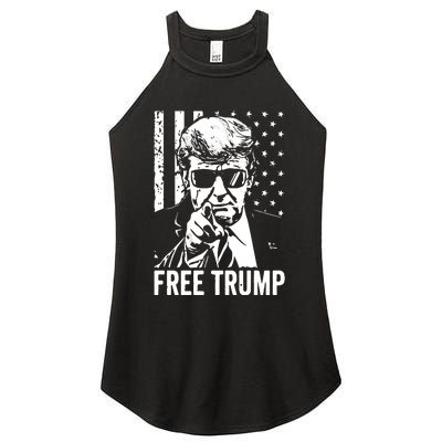 Free Trump 2024 Women's Perfect Tri Rocker Tank