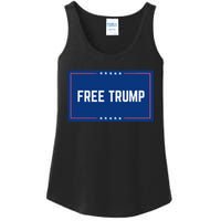 Free Trump 2024, Take America Ladies Essential Tank