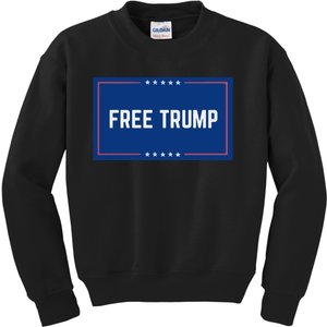 Free Trump 2024, Take America Kids Sweatshirt