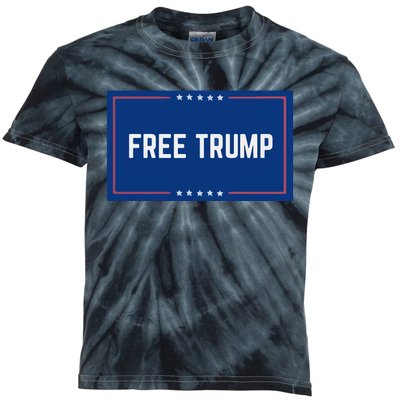 Free Trump 2024, Take America Kids Tie-Dye T-Shirt