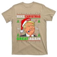 Funny Trump 2024 Make Christmas Great Again Ugly T-Shirt