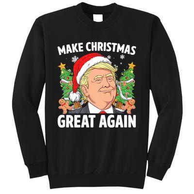 Funny Trump 2024 Make Christmas Great Again Sweatshirt