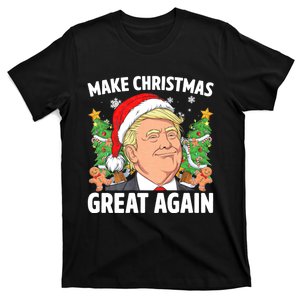 Funny Trump 2024 Make Christmas Great Again T-Shirt