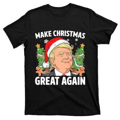 Funny Trump 2024 Make Christmas Great Again T-Shirt