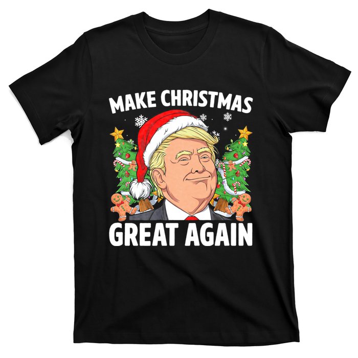 Funny Trump 2024 Make Christmas Great Again T-Shirt