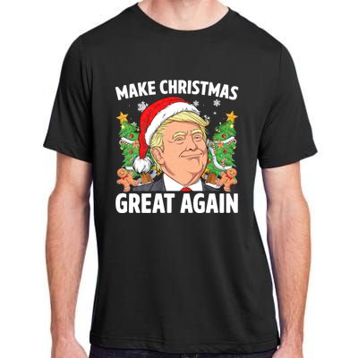 Funny Trump 2024 Make Christmas Great Again Adult ChromaSoft Performance T-Shirt