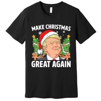 Funny Trump 2024 Make Christmas Great Again Premium T-Shirt