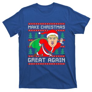 Funny Trump 2024 Make Christmas Great Again Ugly Sweater Cute Gift T-Shirt