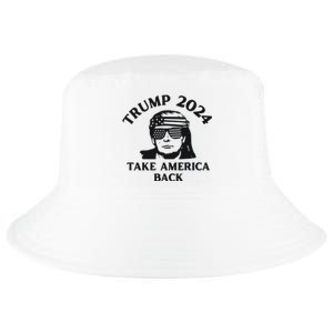 Funny Trump 2024 Take America Back Sunglasses Cool Comfort Performance Bucket Hat