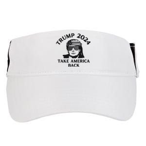 Funny Trump 2024 Take America Back Sunglasses Adult Drive Performance Visor