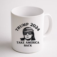 Funny Trump 2024 Take America Back Sunglasses Coffee Mug