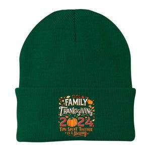 Family Thanksgiving 2024 Thanksgiving Crew Matching Group Knit Cap Winter Beanie