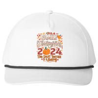 Family Thanksgiving 2024 Thanksgiving Crew Matching Group Snapback Five-Panel Rope Hat