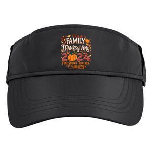 Family Thanksgiving 2024 Thanksgiving Crew Matching Group Adult Drive Performance Visor