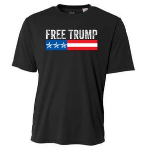 Free Trump 2024 Donald Trump USA Election Cooling Performance Crew T-Shirt