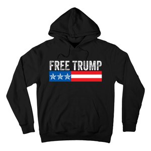 Free Trump 2024 Donald Trump USA Election Hoodie