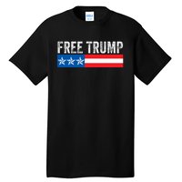 Free Trump 2024 Donald Trump USA Election Tall T-Shirt