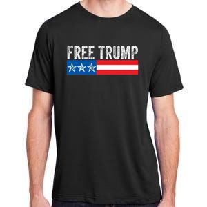 Free Trump 2024 Donald Trump USA Election Adult ChromaSoft Performance T-Shirt