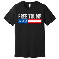 Free Trump 2024 Donald Trump USA Election Premium T-Shirt