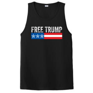 Free Trump 2024 Donald Trump USA Election PosiCharge Competitor Tank