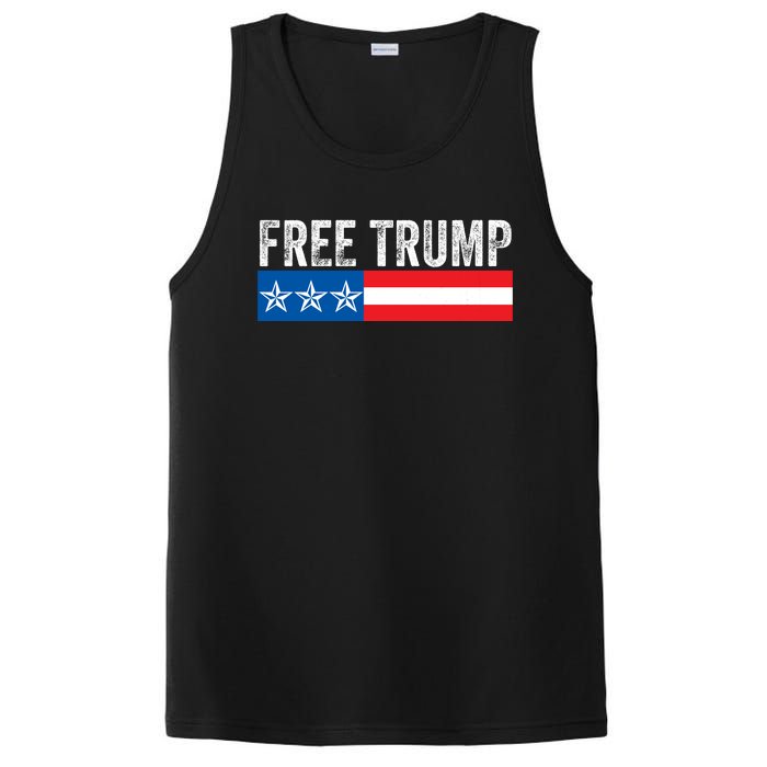 Free Trump 2024 Donald Trump USA Election PosiCharge Competitor Tank