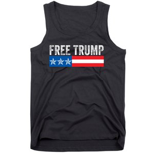 Free Trump 2024 Donald Trump USA Election Tank Top