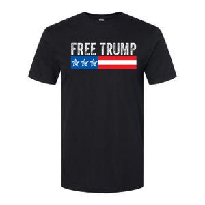 Free Trump 2024 Donald Trump USA Election Softstyle CVC T-Shirt