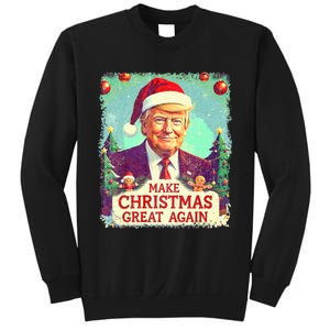 Funny Trump 2024 Make Christmas Great Again Ugly Sweatshirt