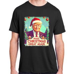 Funny Trump 2024 Make Christmas Great Again Ugly Adult ChromaSoft Performance T-Shirt