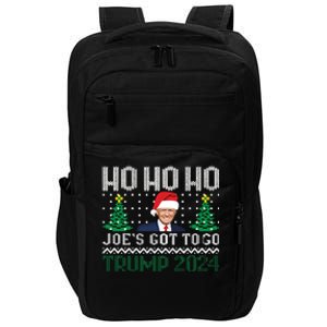 Funny Trump 2024 Christmas Sarcastic Trump Xmas Impact Tech Backpack