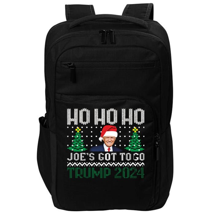 Funny Trump 2024 Christmas Sarcastic Trump Xmas Impact Tech Backpack