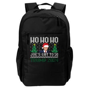 Funny Trump 2024 Christmas Sarcastic Trump Xmas Daily Commute Backpack