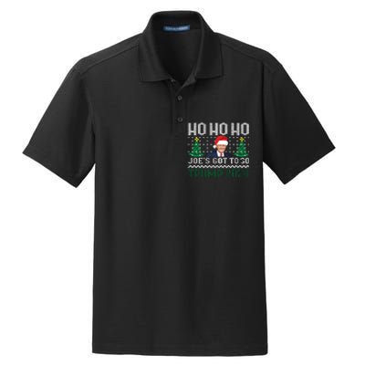 Funny Trump 2024 Christmas Sarcastic Trump Xmas Dry Zone Grid Polo