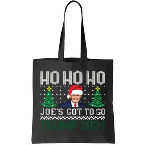 Funny Trump 2024 Christmas Sarcastic Trump Xmas Tote Bag