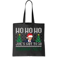 Funny Trump 2024 Christmas Sarcastic Trump Xmas Tote Bag