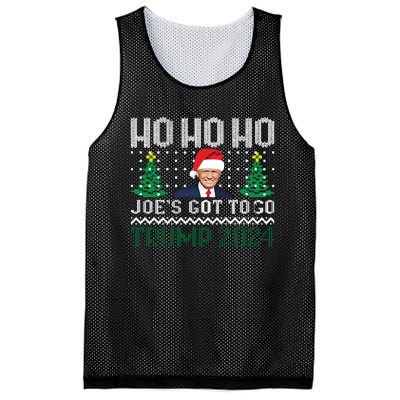 Funny Trump 2024 Christmas Sarcastic Trump Xmas Mesh Reversible Basketball Jersey Tank