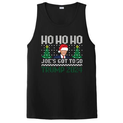 Funny Trump 2024 Christmas Sarcastic Trump Xmas PosiCharge Competitor Tank